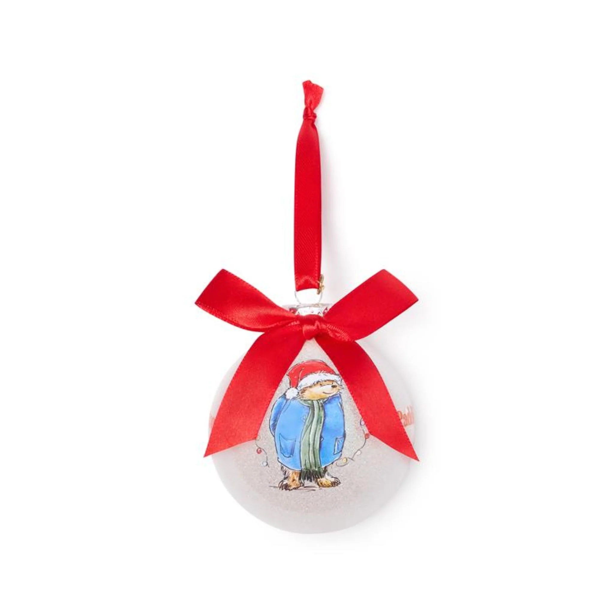 Set of 4 Paddington Glass Baubles - Image 4